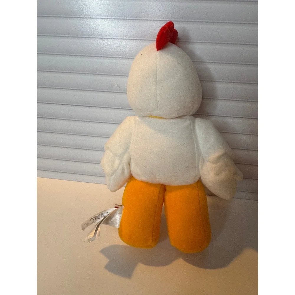 Lego Chicken Man Guy Plush Soft Toy‎ 9 inches Tall Excellent Condition